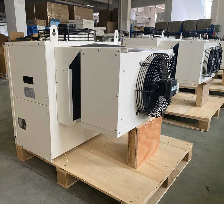 Wall mounted refrigeration unit production