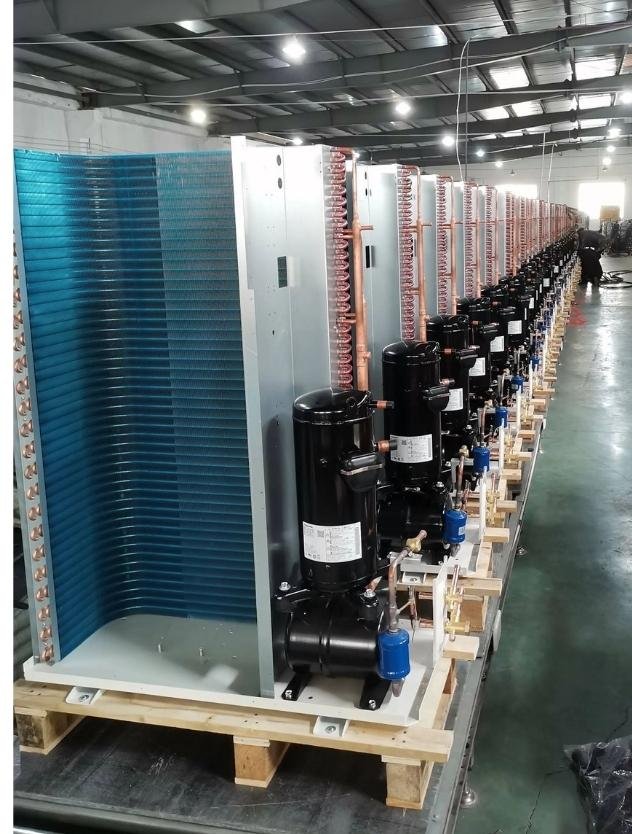 Glen refrigeration remote condensing unit production line
