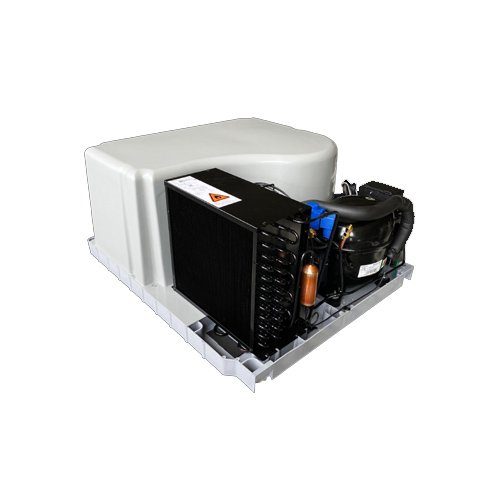 Top mount refrigeration unit for commercial refrigeration