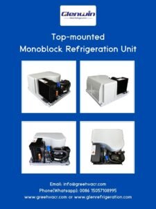 Top-mounted monoblock refrigeration unit catalog