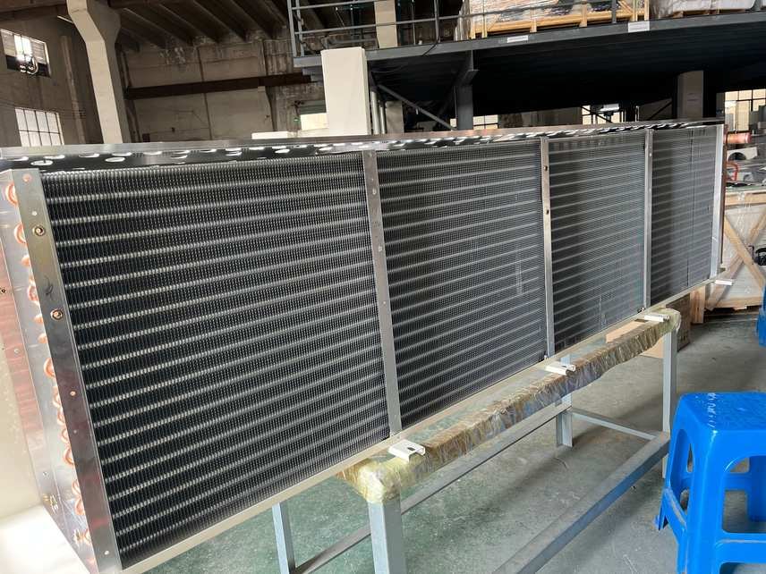 walk in cooler condenser and evaporator production