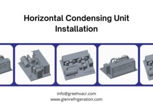 Glen Refrigeration Horizontal Condensing Unit Installation