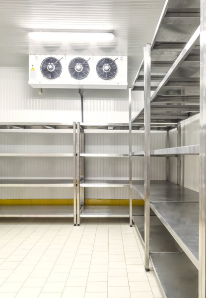 Cold room evaporator cooler