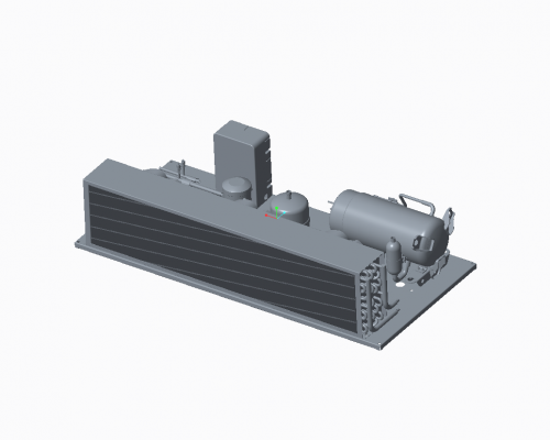 Indoor condensing unit condencer unit