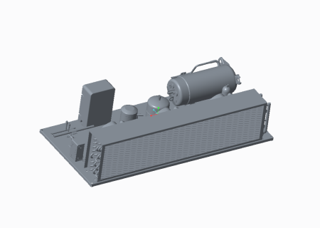 Indoor condensing unit condesor unit