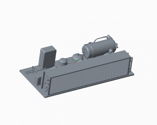 Indoor condensing unit condesor unit