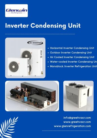 Inverter condensing unit commercial refrigeration condensing unit
