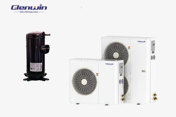 Low temperature condensing unit with Panasonic scroll compressor