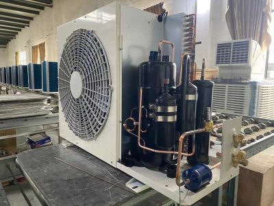 Outdoor condensing unit 3 HP production