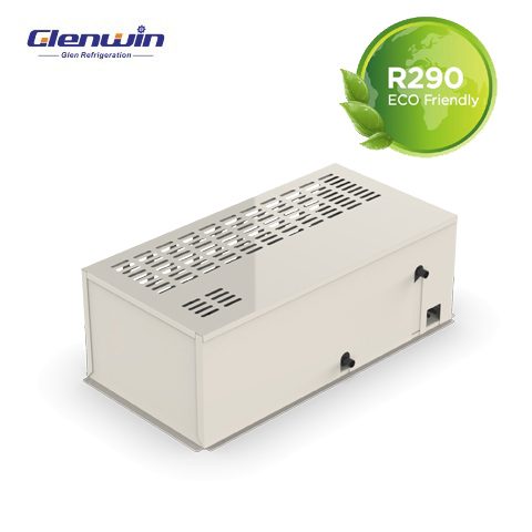 R290 Water cooled condensing unit refrigeration system