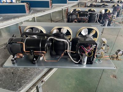 R404A 2 HP condensing unit for commercial refrigeration