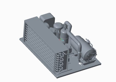Refrigeration condencing unit size