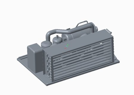 Refrigeration condensing unit size