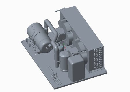 Refrigeration condesning unit size
