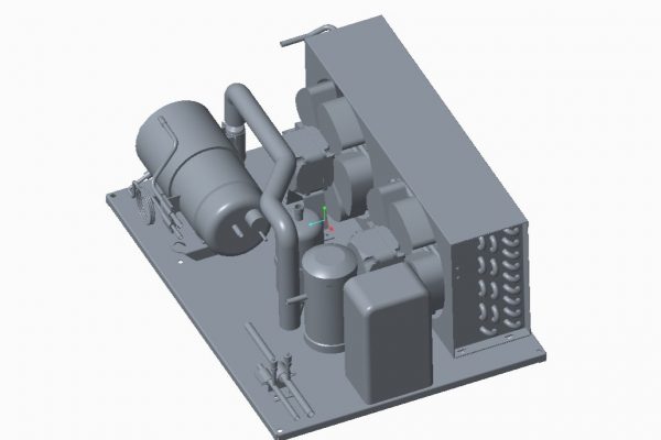Refrigeration condesning unit size